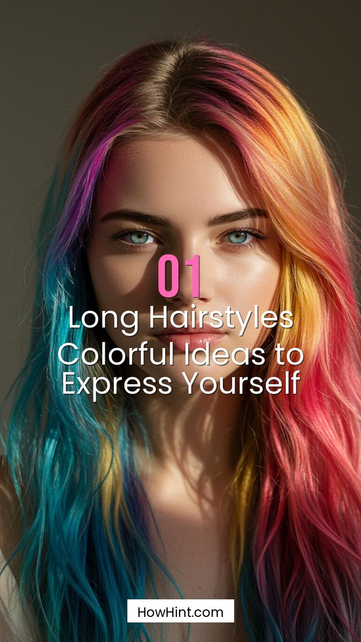 Long Hairstyles Colorful Ideas to Express Yourself