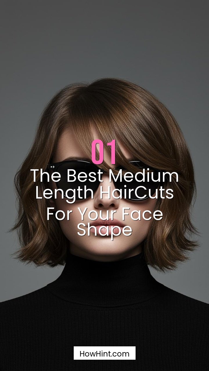 The Best Medium Length HairCuts For Your Face Shape