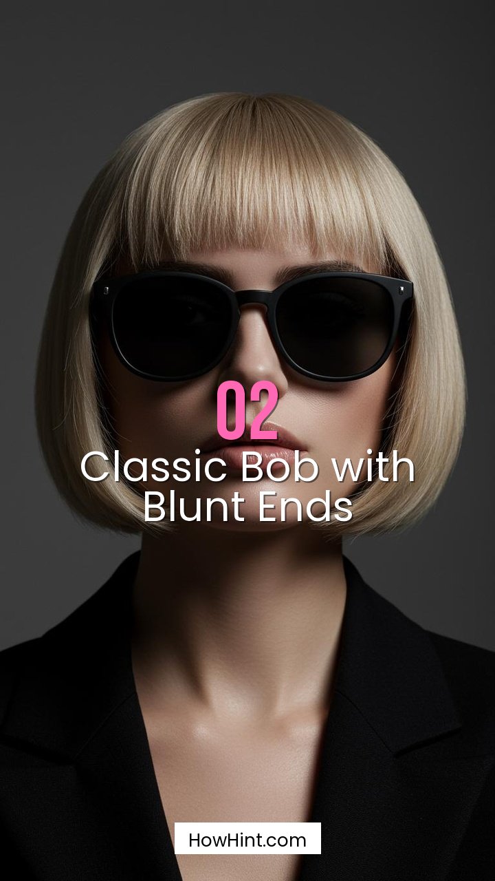 Classic Bob with Blunt Ends