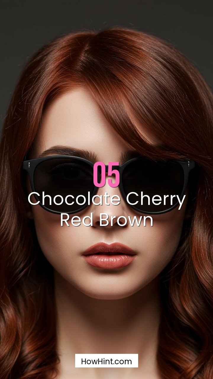 Chocolate Cherry Red Brown