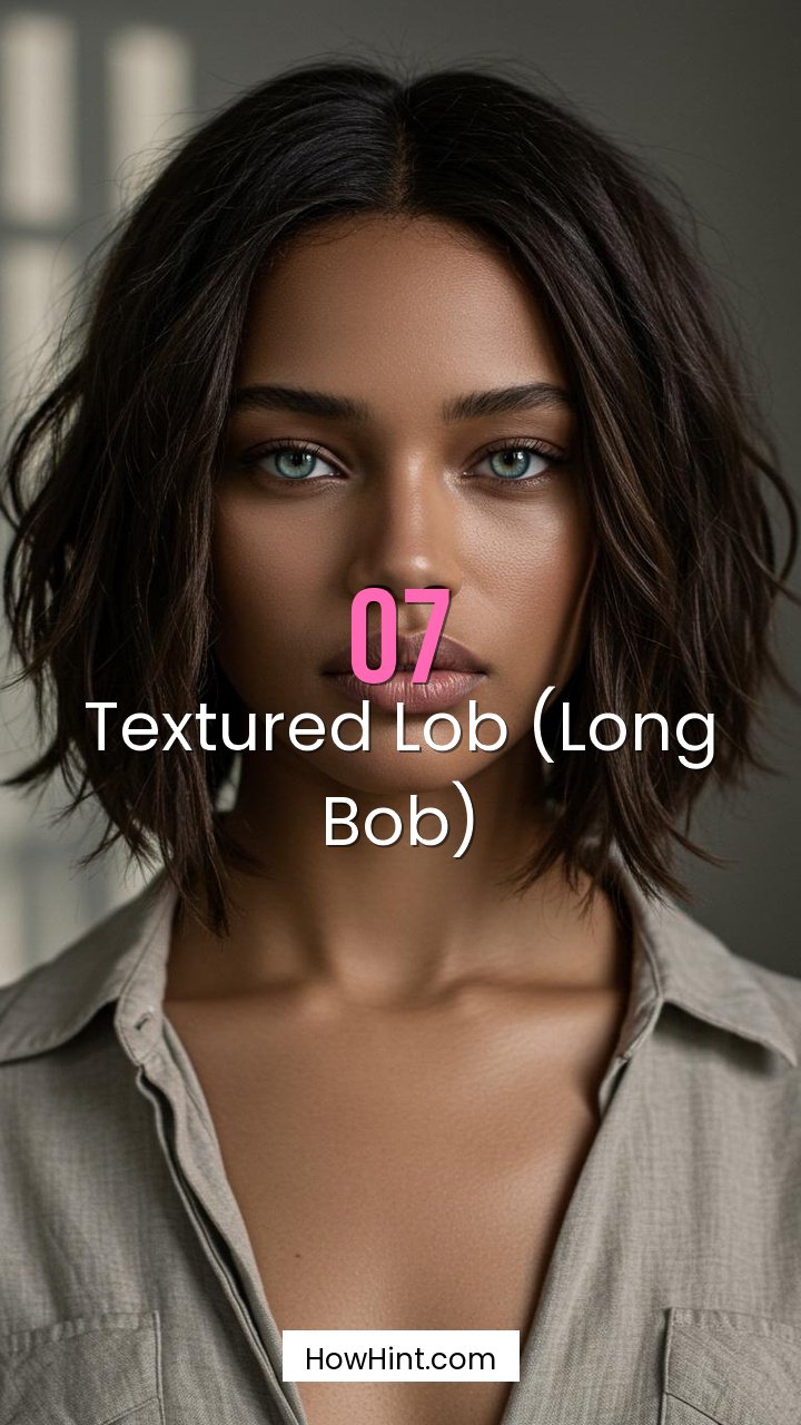 Textured Lob (Long Bob)