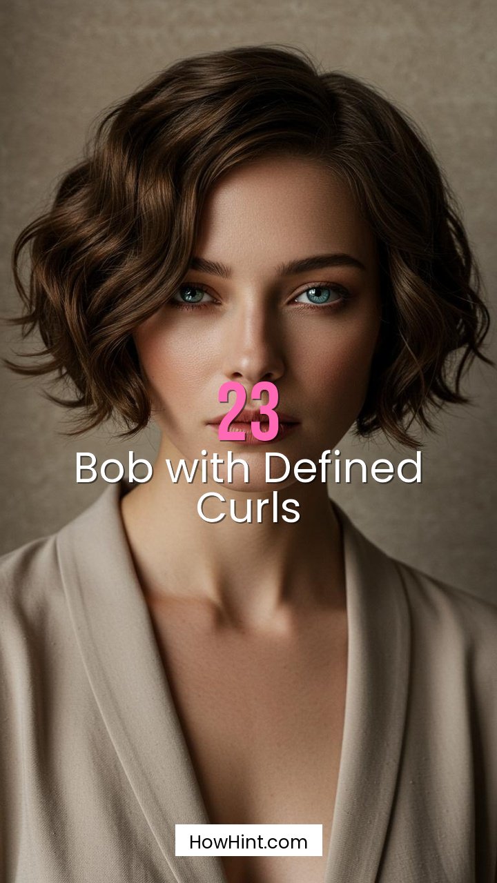 Bob with Defined Curls