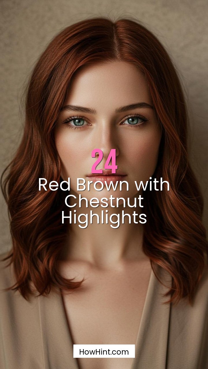 Red Brown with Chestnut Highlights