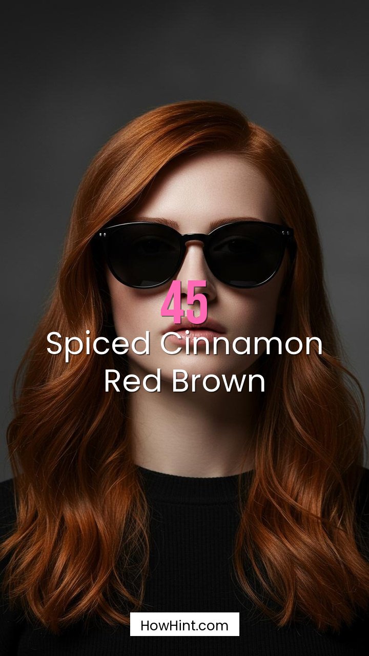Spiced Cinnamon Red Brown