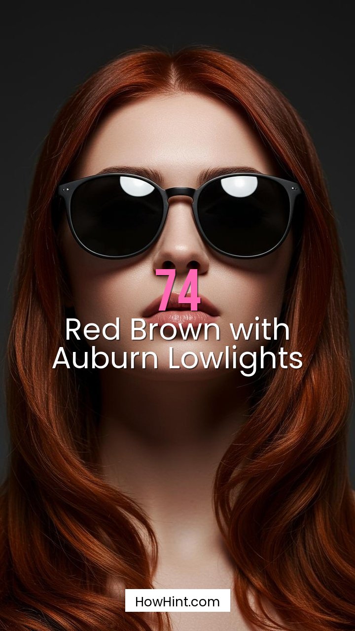Red Brown with Auburn Lowlights